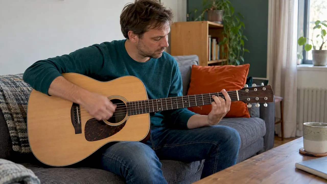 Sneller akkoorden wisselen op gitaar: 5 gerichte oefeningen