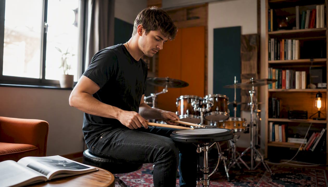 Drum rudiments voor beginnende drummers: de kernset