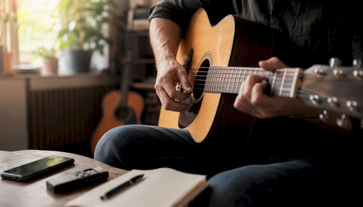 Songtekst schrijven: praktisch stappenplan voor singer-songwriters