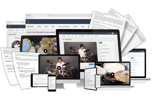 Online drumles Leren drummen