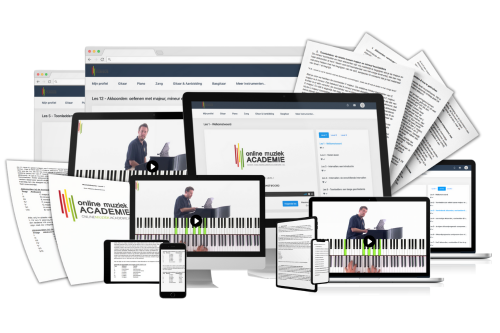 Muziektheorie home Muziektheorie