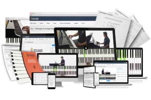 Online pianoles Piano leren spelen